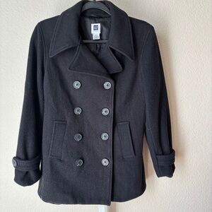Gap Factory Store Women's Wool Pea Coat Jacket